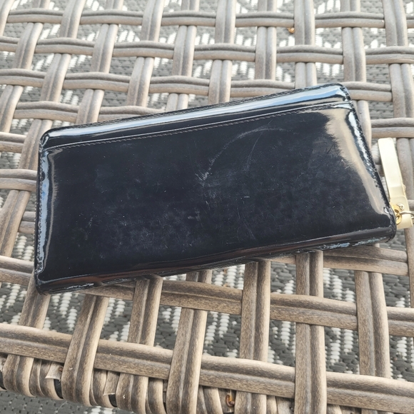 Kate Spade Black Embossed Black Wallet - Picture 2 of 9